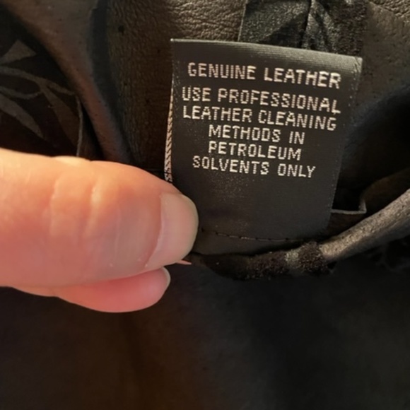 Saks Fifth Avenue Salon Z Jackets & Coats Black Suede Jacket Nwt